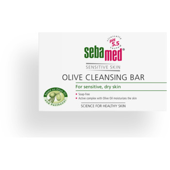 Sensitive Skin Olive Cleansing Bar - Tuhé mýdlo